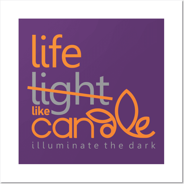 Life like candle Wall Art by Chillashop Artstudio